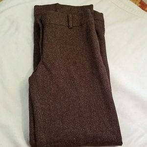 DKNY CITY Brown Plaza Pant